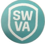 SWVA Teal Badge Sticker