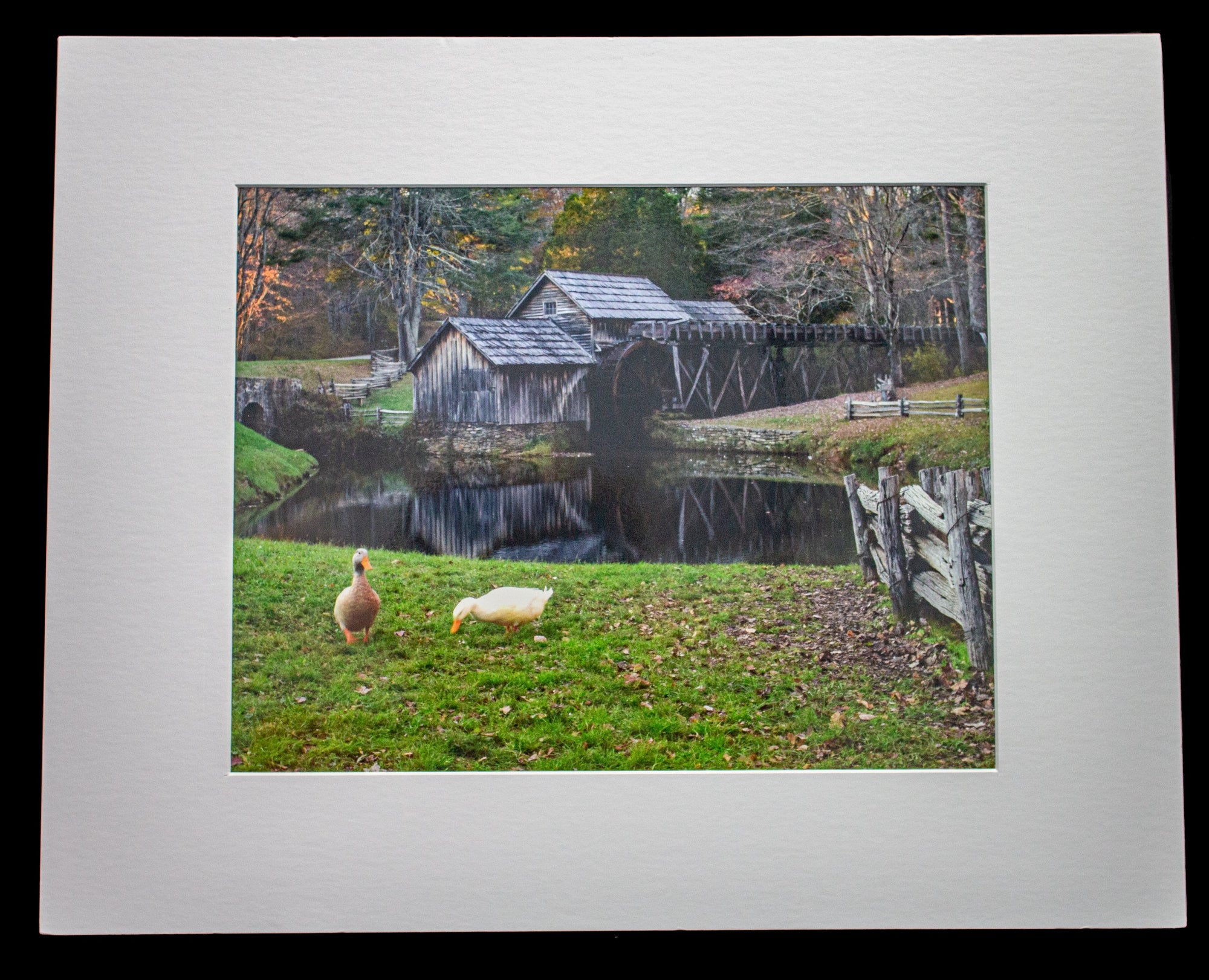 Mabry Mill on the Blue Ridge Parkway Photo (Matted 11x14)