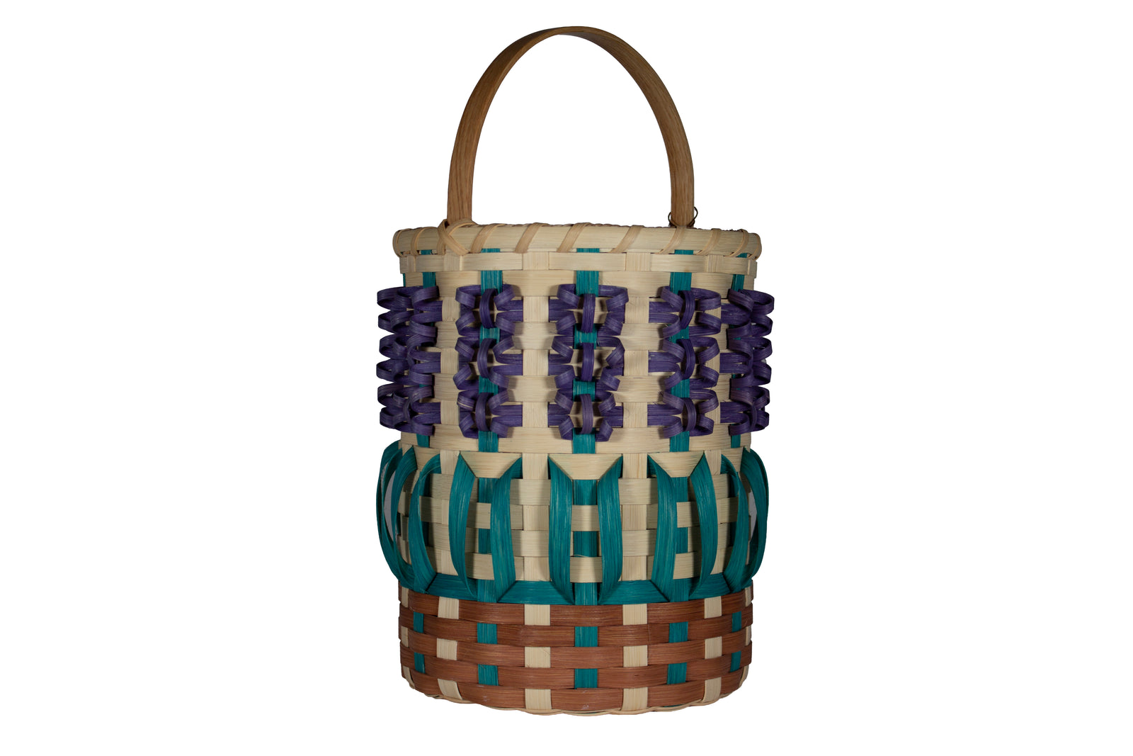 Round Hyacinth  Flower Basket