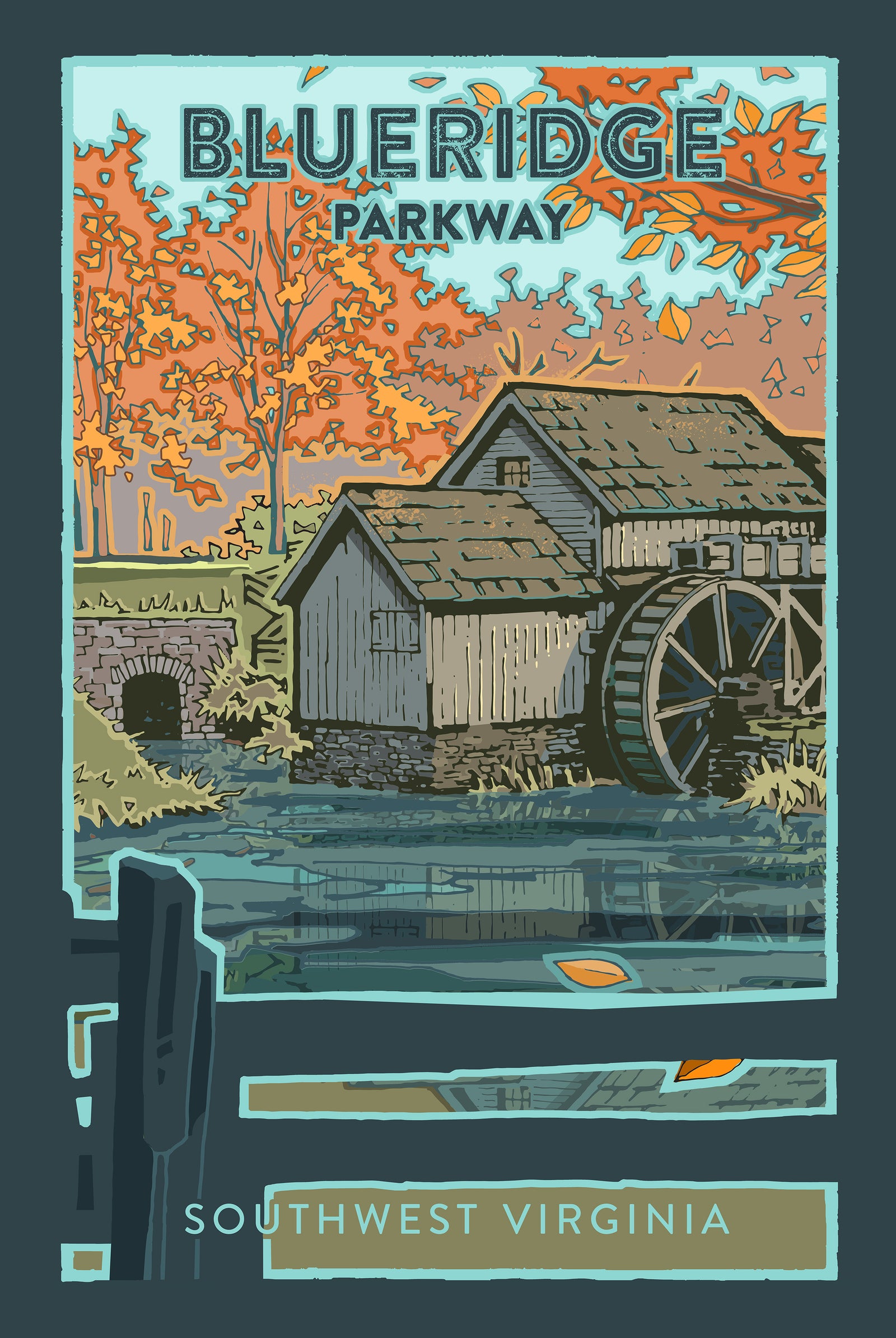 Blueridge Parkway Sticker