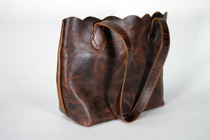 BL2 Tote Bag-Brown Distressed
