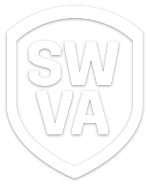 SWVA Transfer Decal- White
