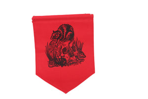 Wood Block Printed Banners