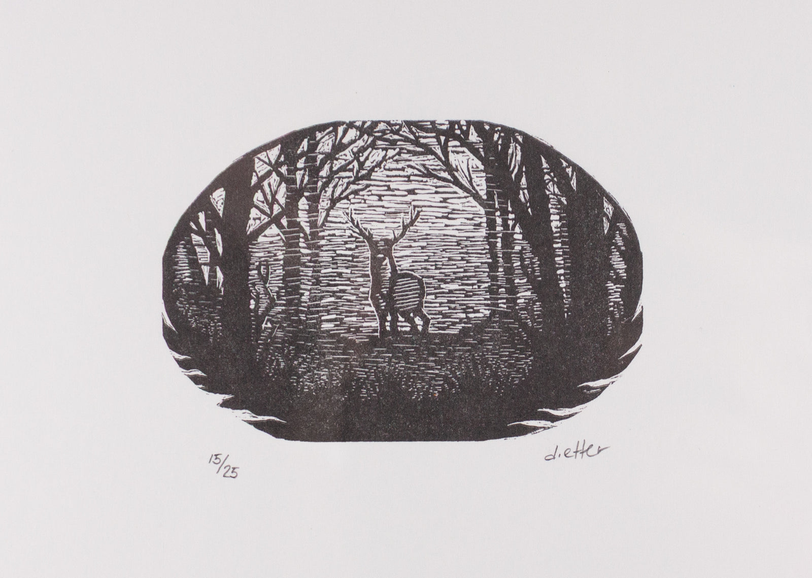 Buck Wood Engraving