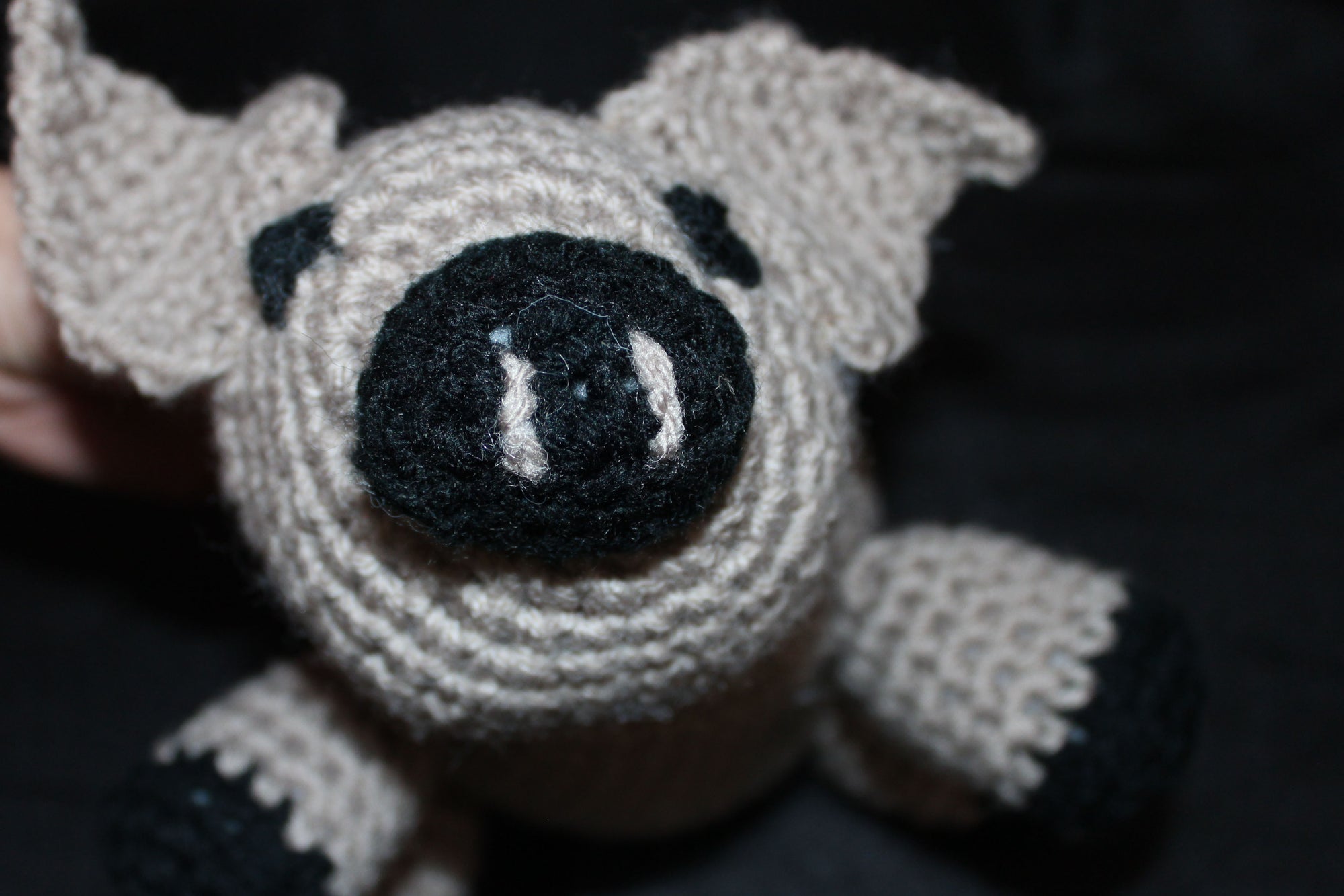 Crocheted Pig