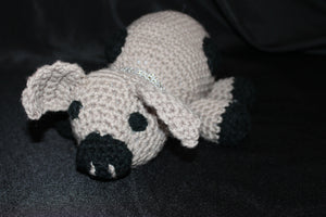 Crocheted Pig