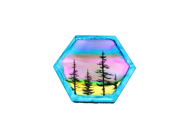 Octagon Tile Magnet - 'Round the Mountain Artisan Network at the ...