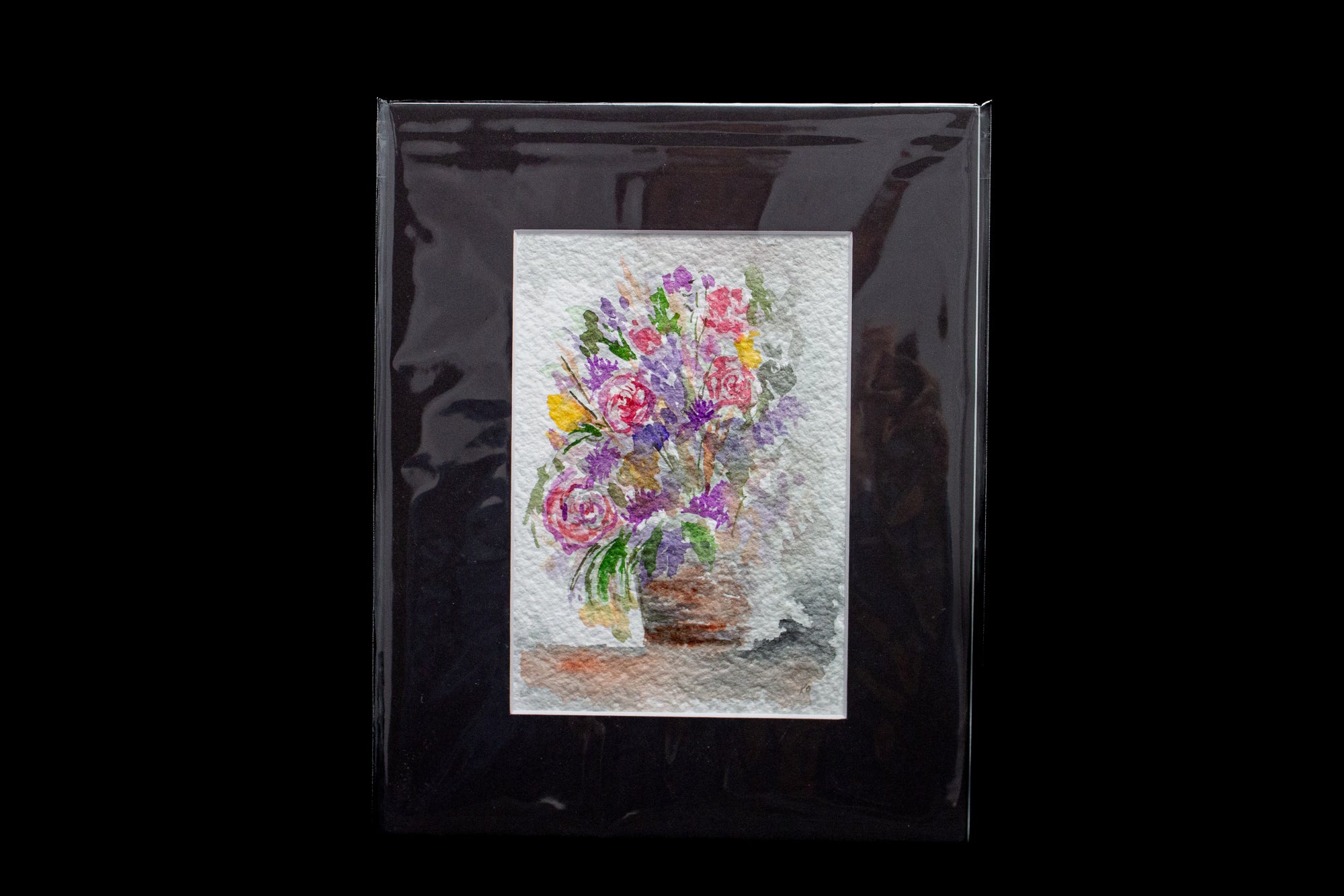 Floral Vase Watercolor
