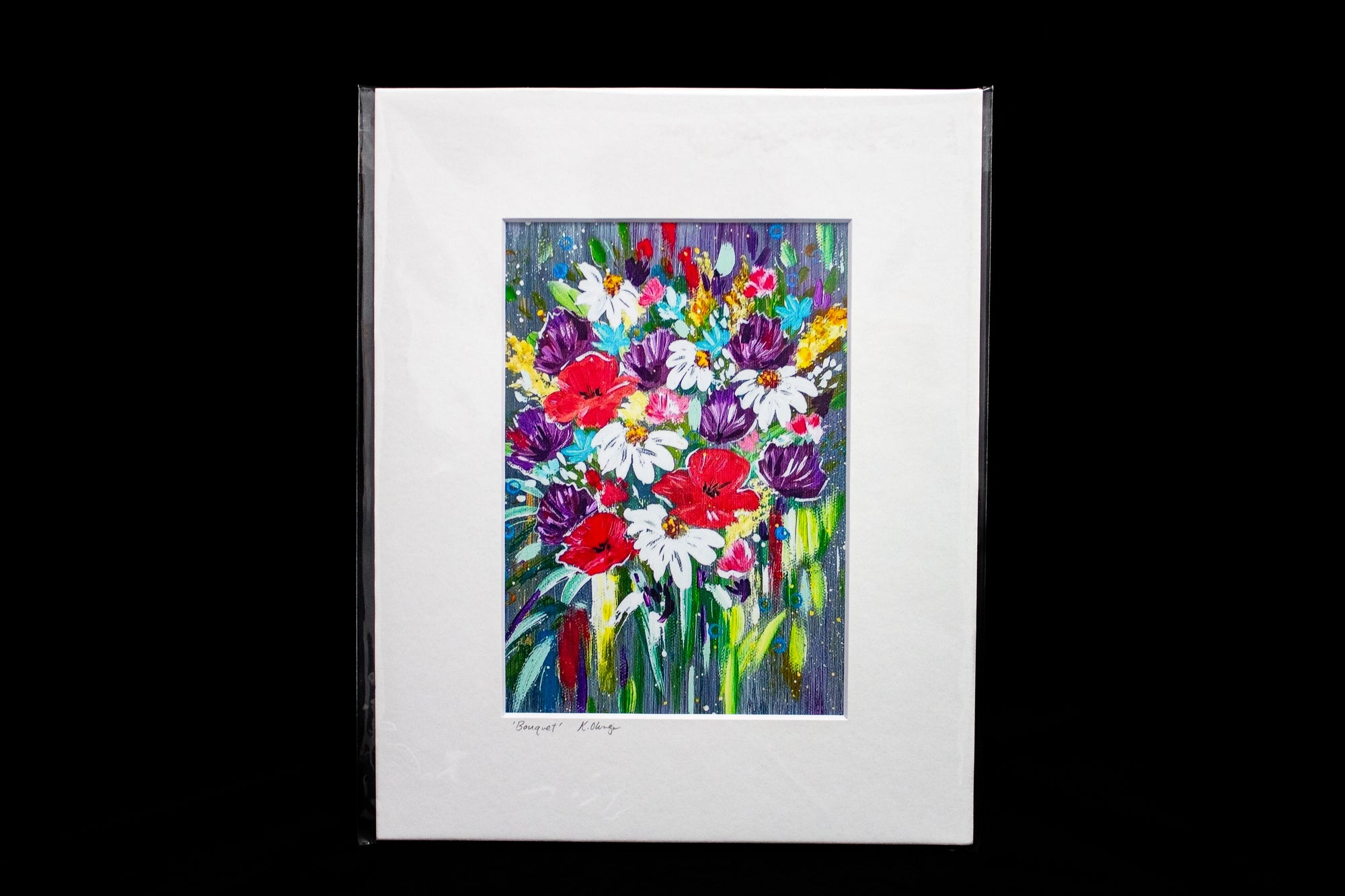 "Bouquet" Print (8x10 Matted)