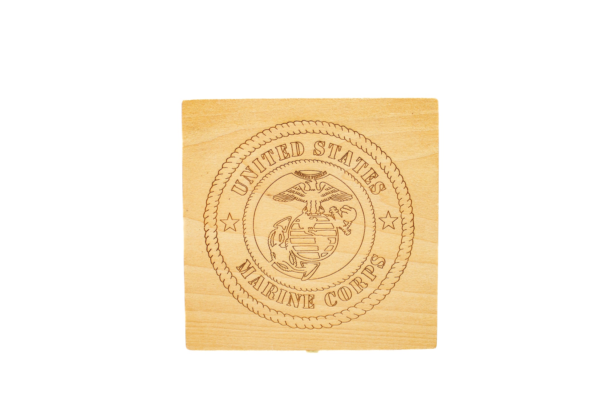 Wooden Armed Forces Box