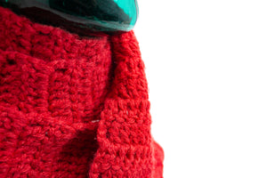 Hat & Scarf Set  - Red