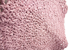 Crocheted Rug Pink