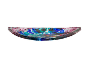 Cast Glass Ellipse Bowl