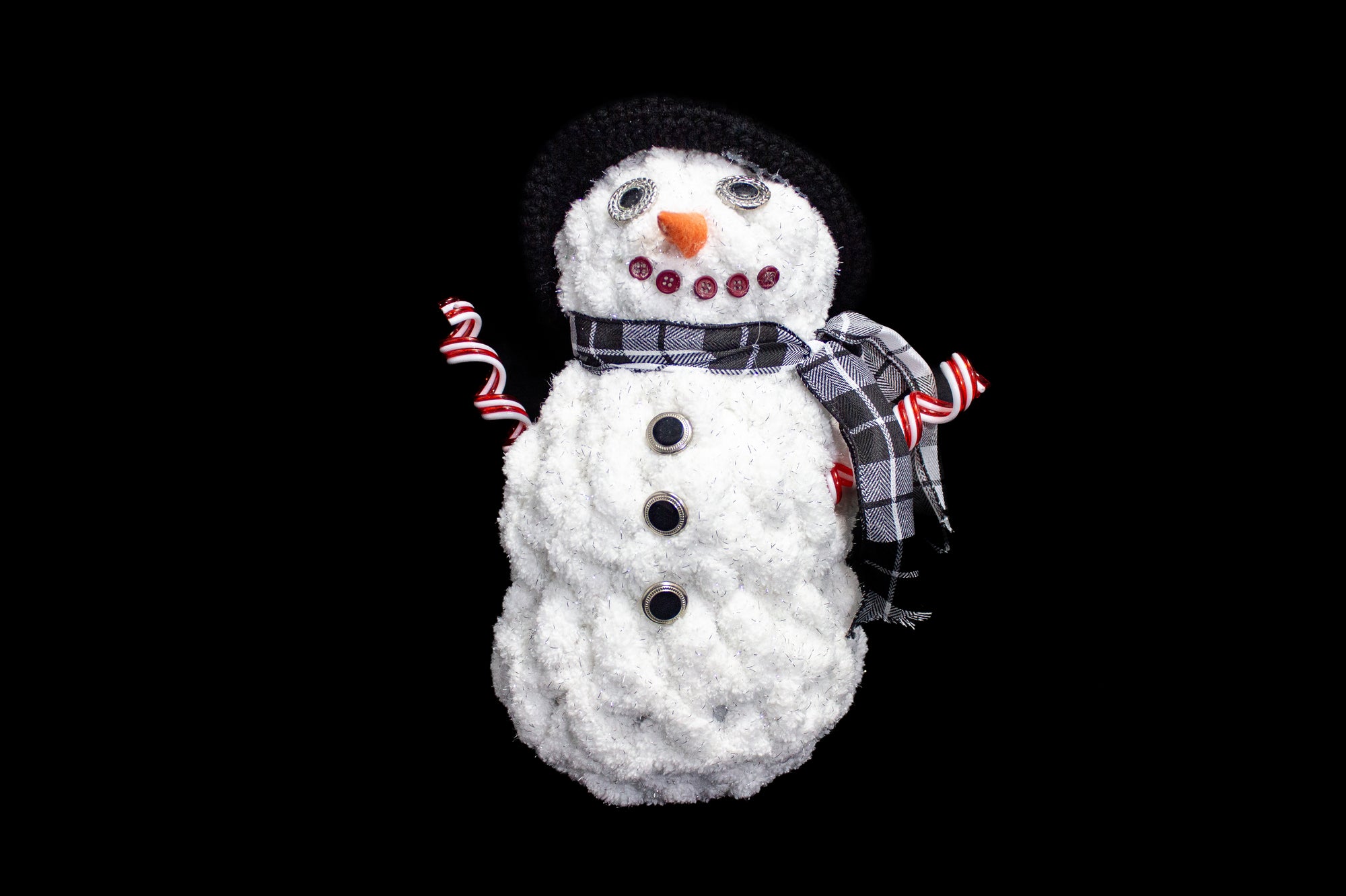 Crocheted Snowman