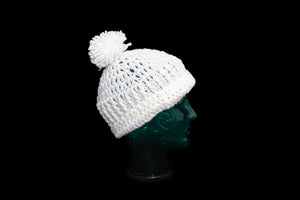 Crocheted Puffball Hats