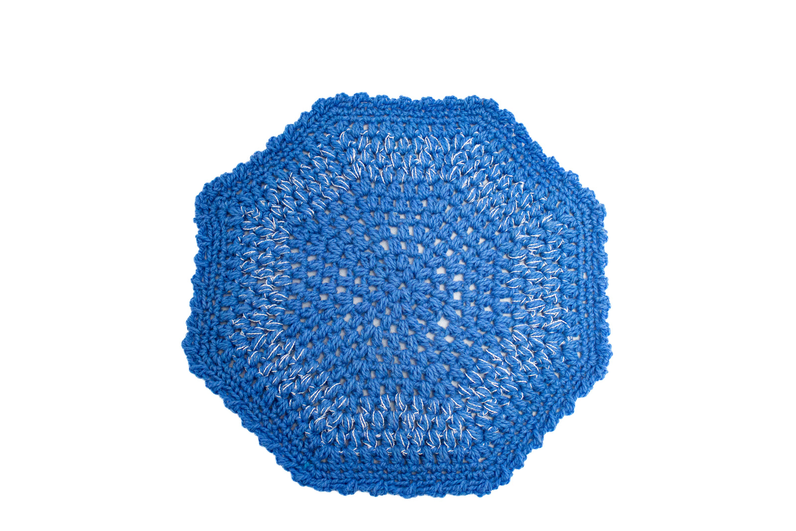 Blue Doily