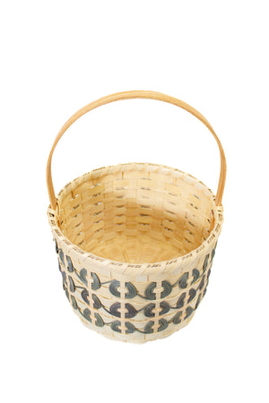 Round with Cherokee Wheels Basket