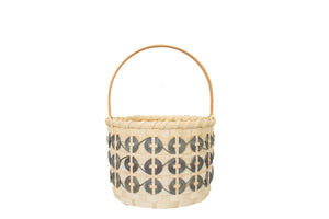 Round with Cherokee Wheels Basket