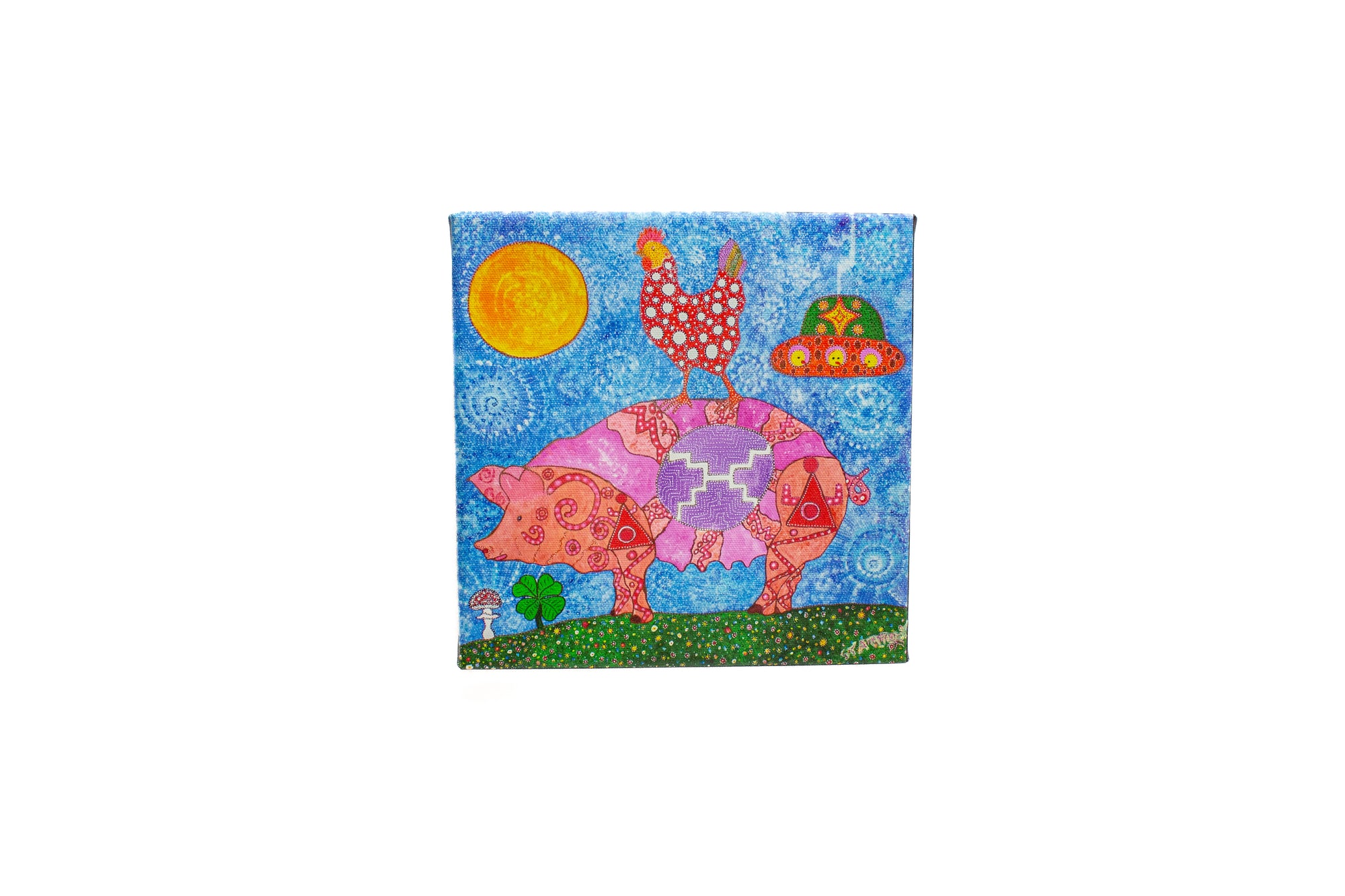 Magic Chicken's Lucky  Pig Ride 8x8