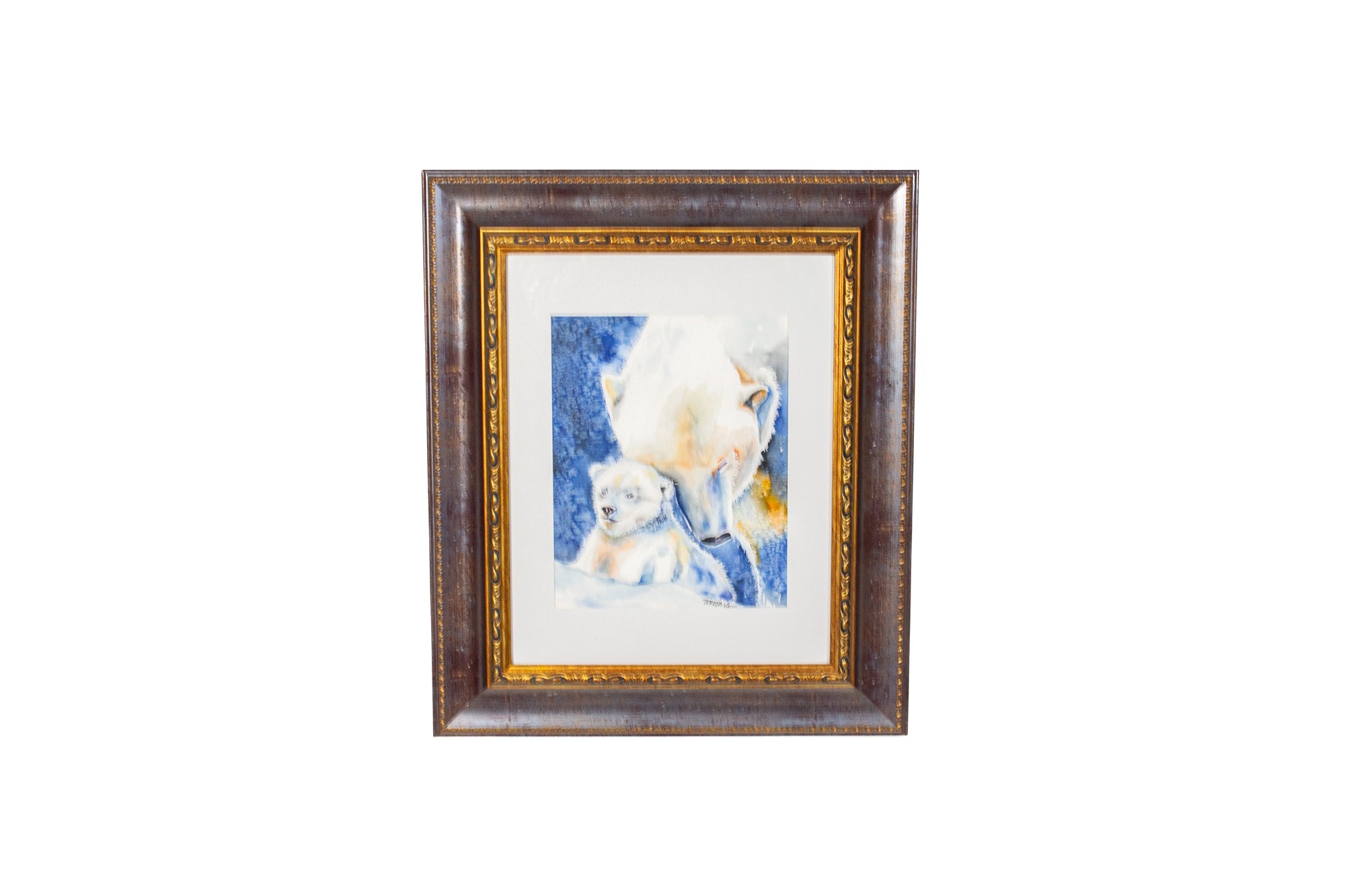 Polar Bears framed print