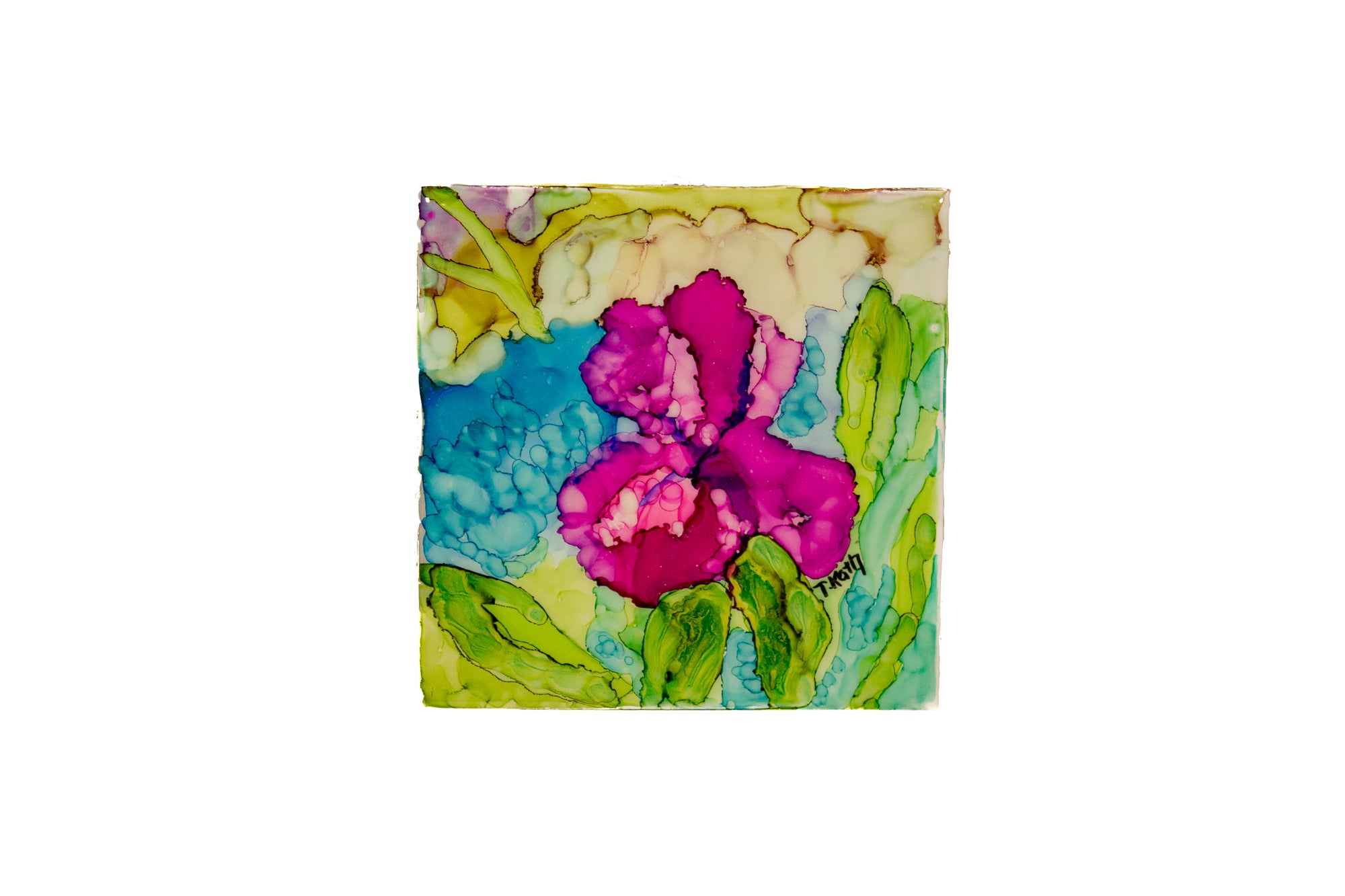 6x6 Alcohol Ink Tile (Various)