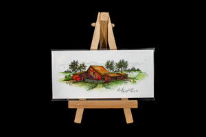 Mini Signed Print w/Easel (Various)