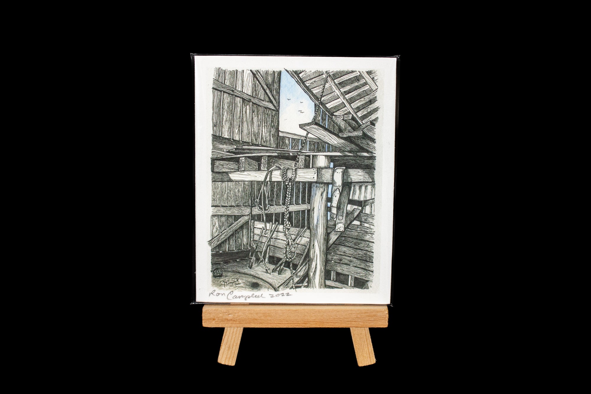 Mini Signed Print w/Easel (Various)