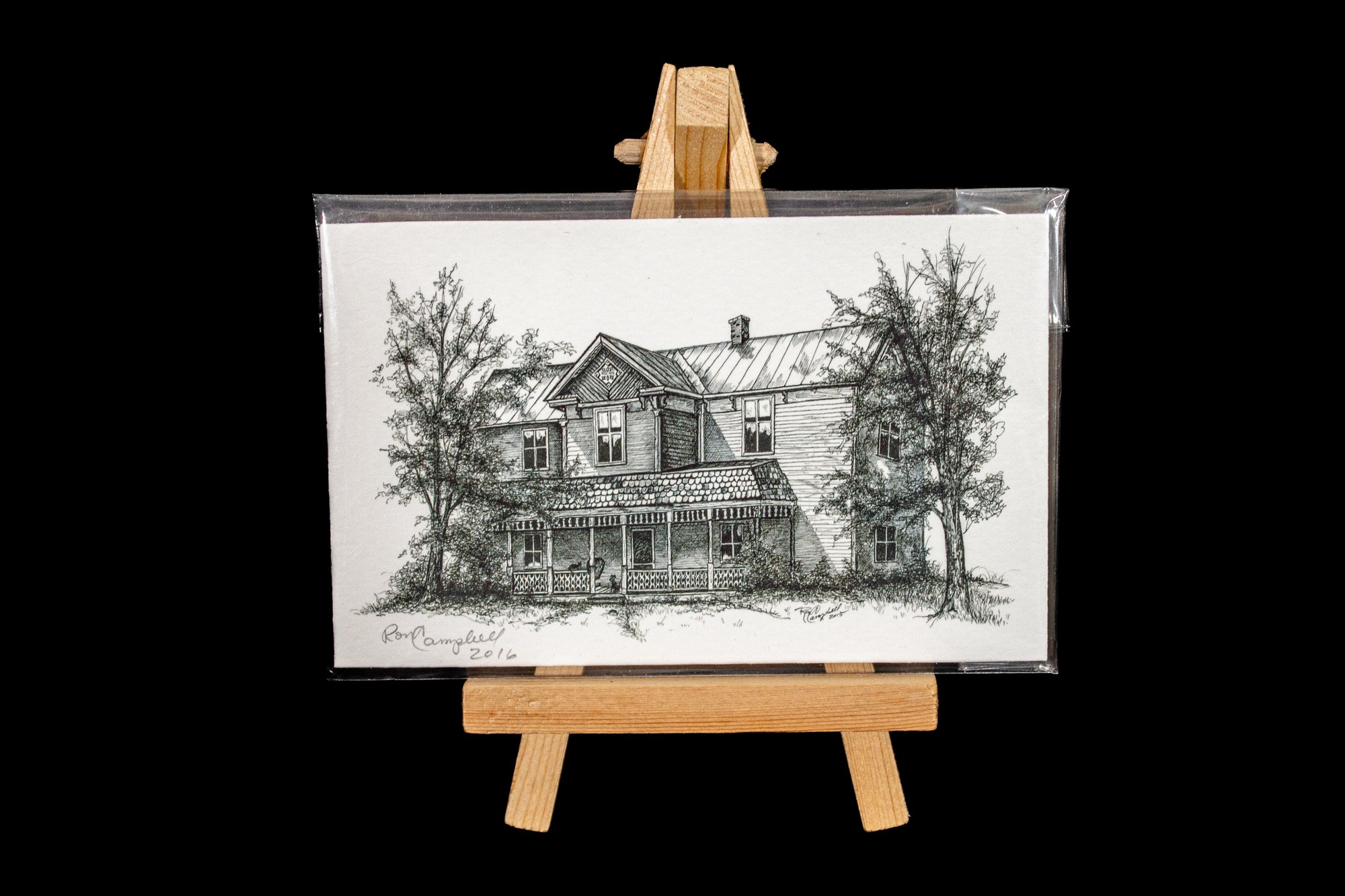 Mini Signed Print w/Easel (Various)