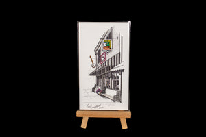 Mini Signed Print w/Easel (Various)