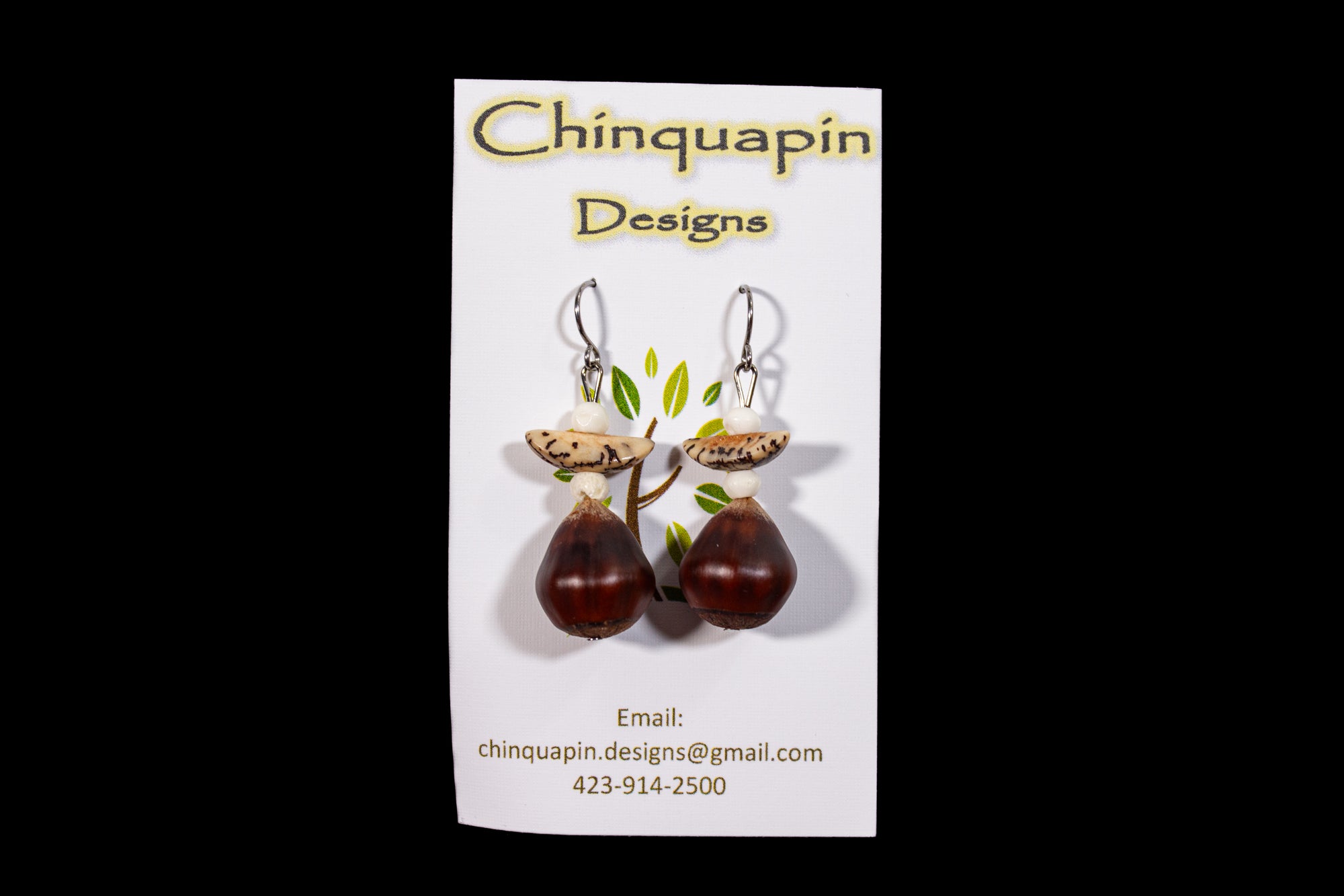 Chinquapin Earrings (Various)