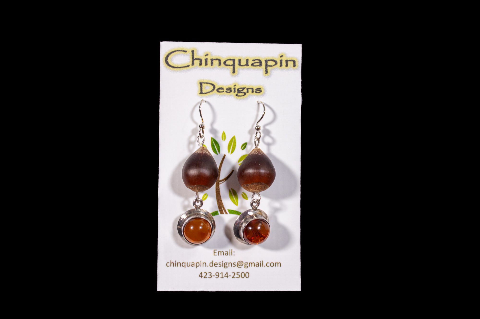 Chinquapin Earrings (Various)