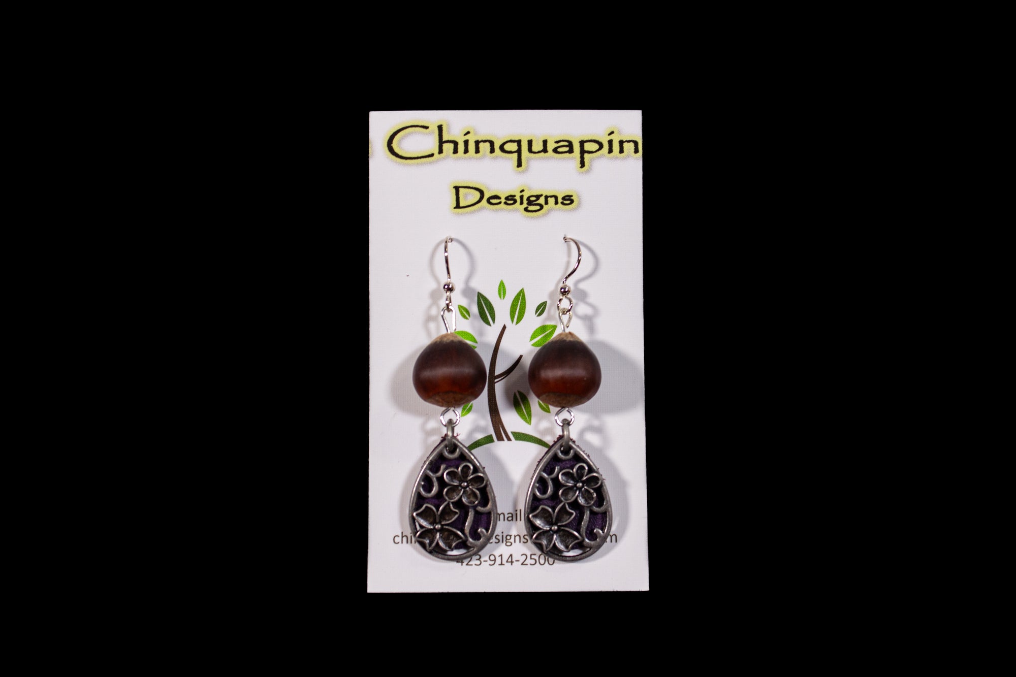 Chinquapin Earrings (Various)