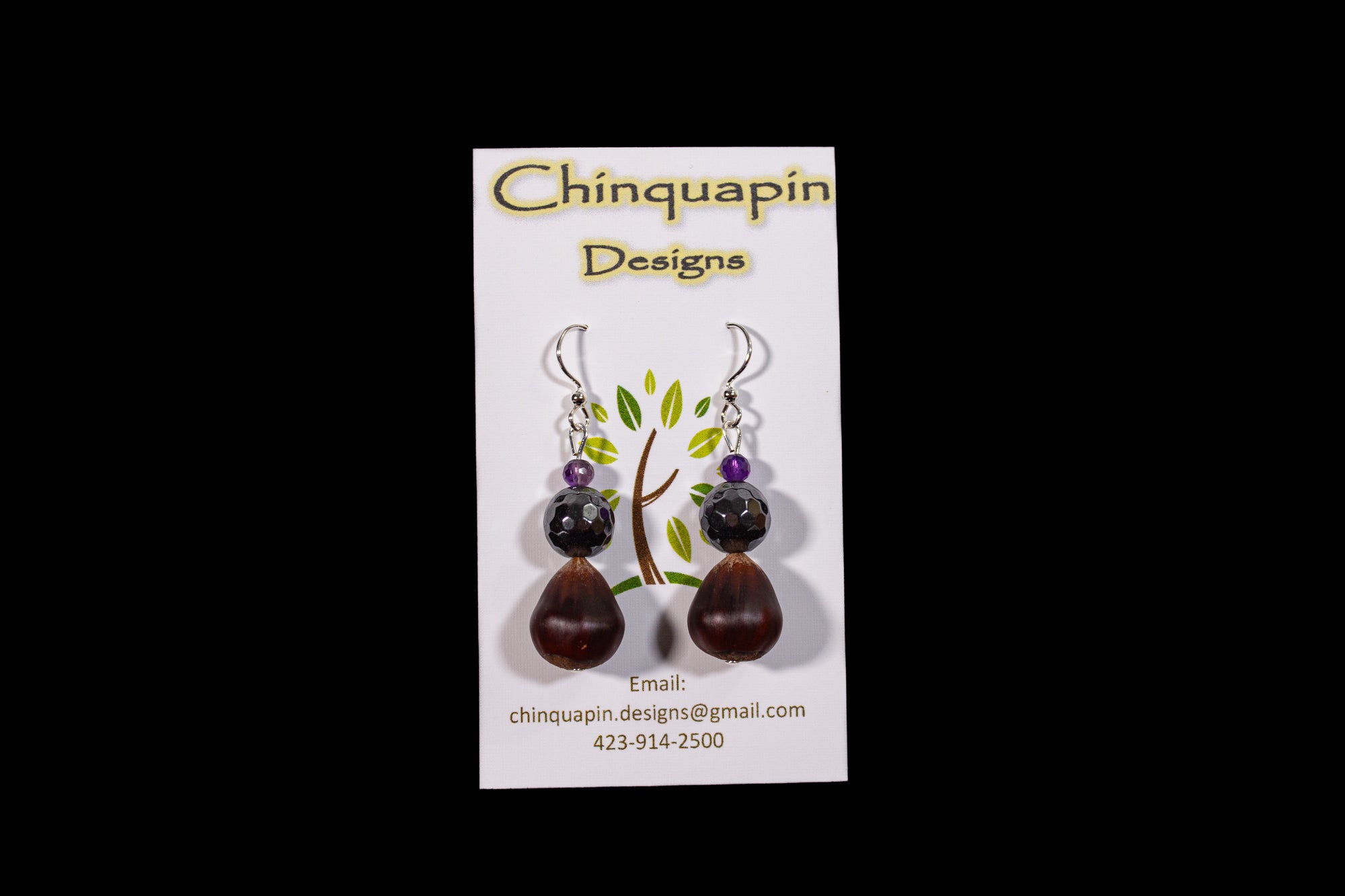 Chinquapin Earrings (Various)