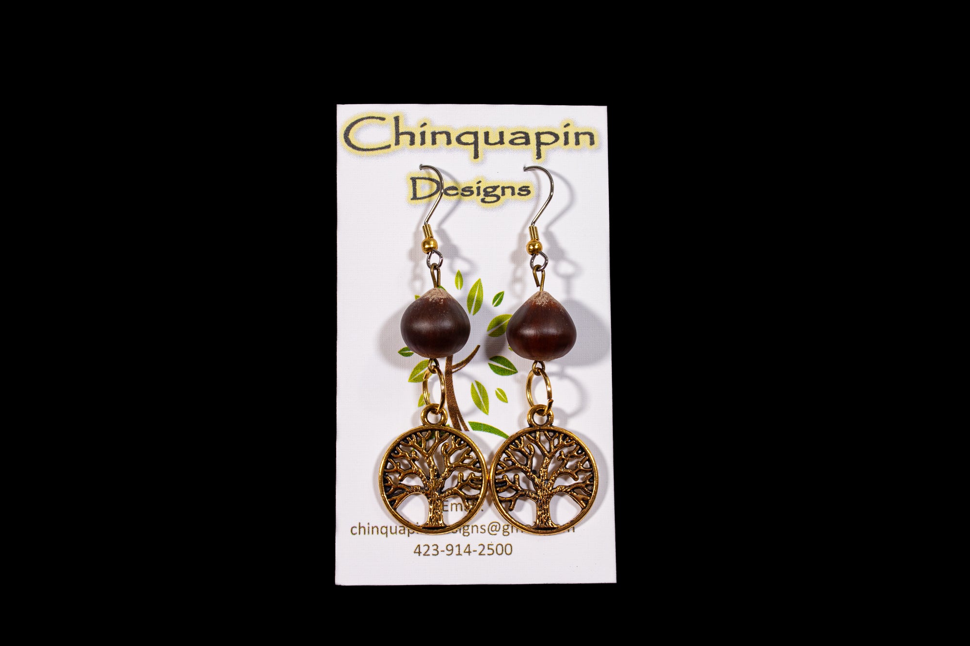 Chinquapin Earrings (Various)