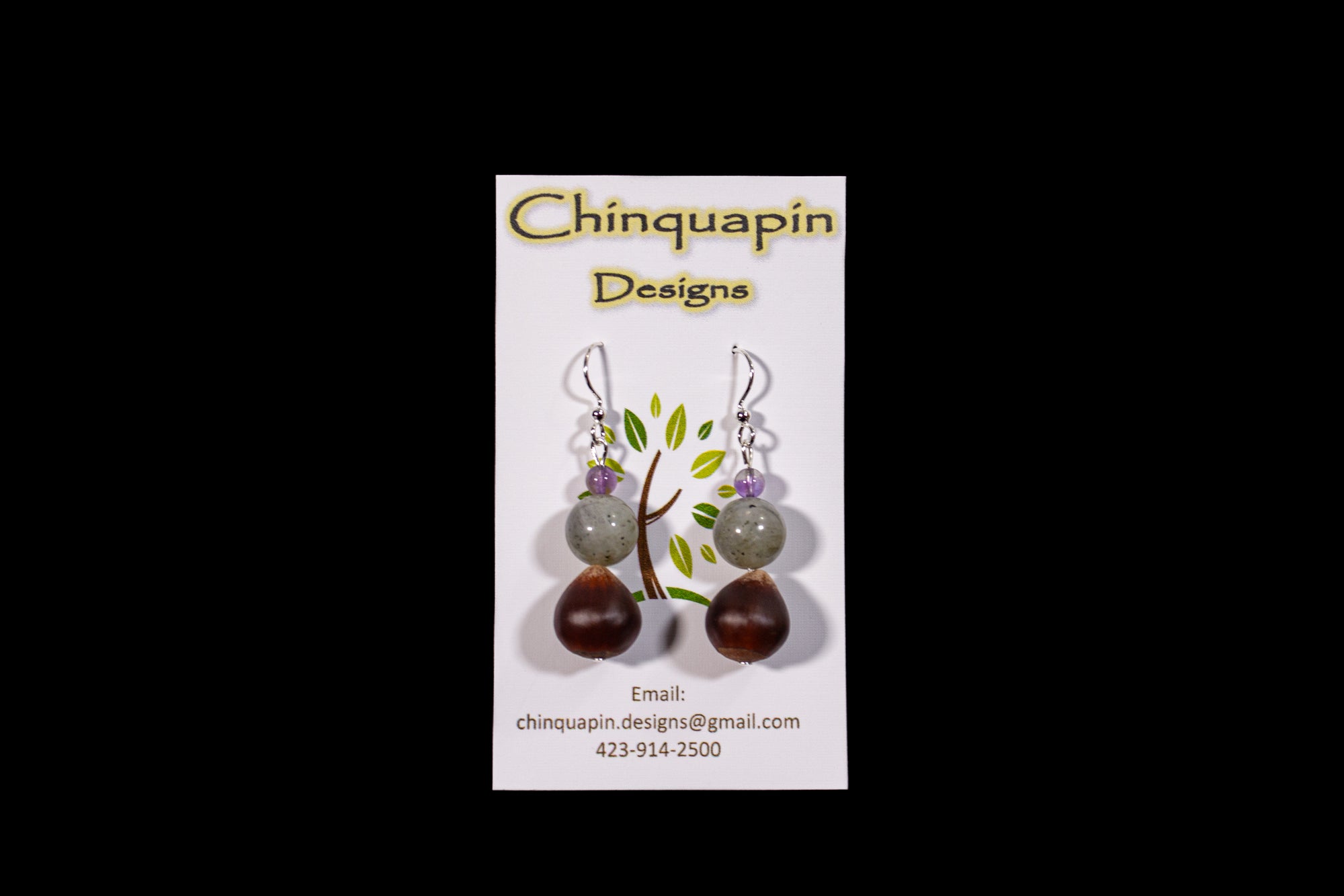 Chinquapin Earrings (Various)