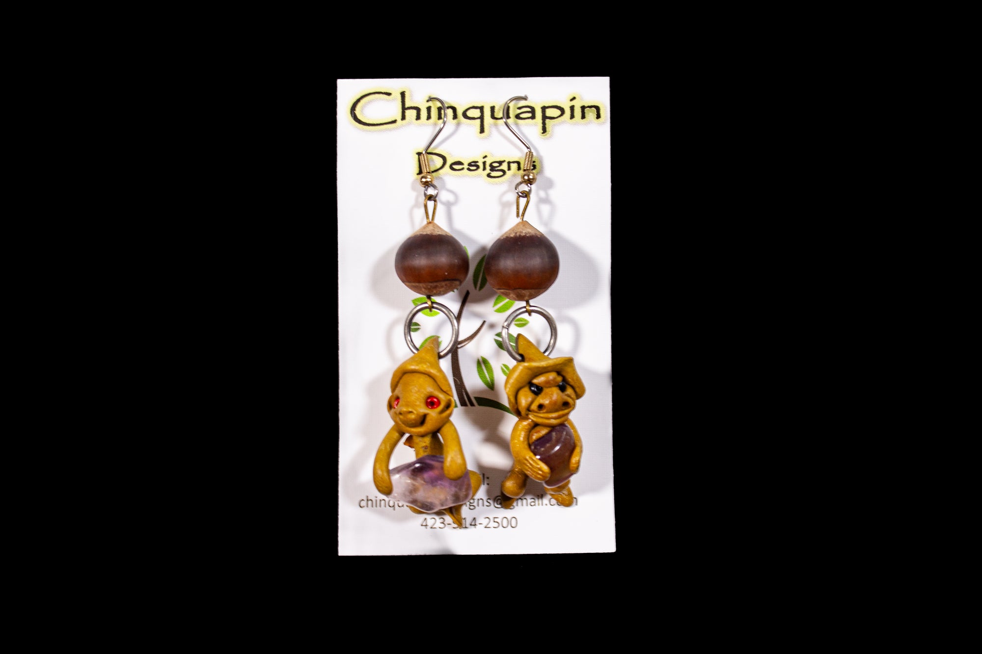 Chinquapin Earrings (Various)