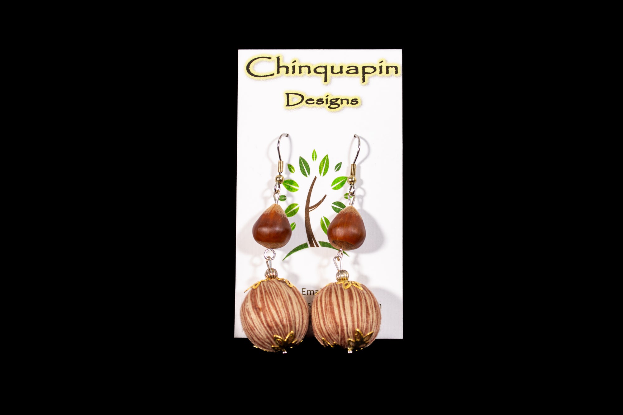 Chinquapin Earrings (Various)