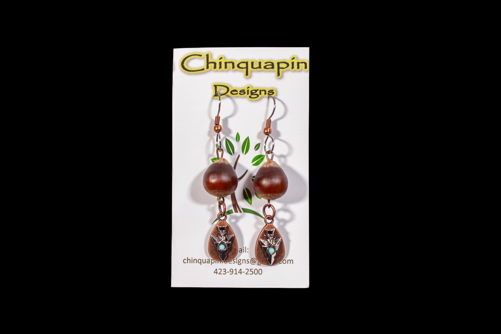 Chinquapin Earrings (Various)