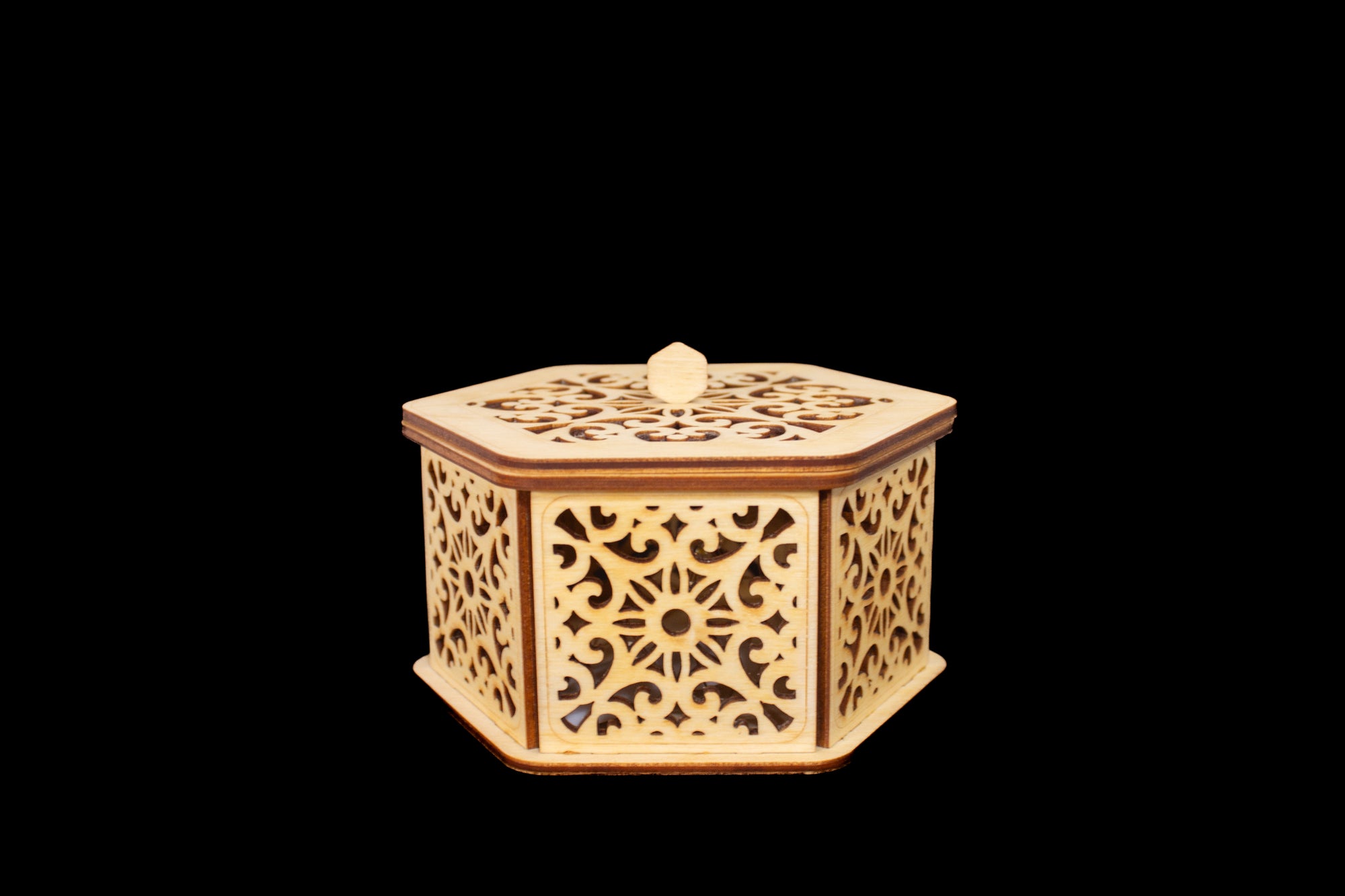 "6 Sided" Light Up Box (Various Styles)