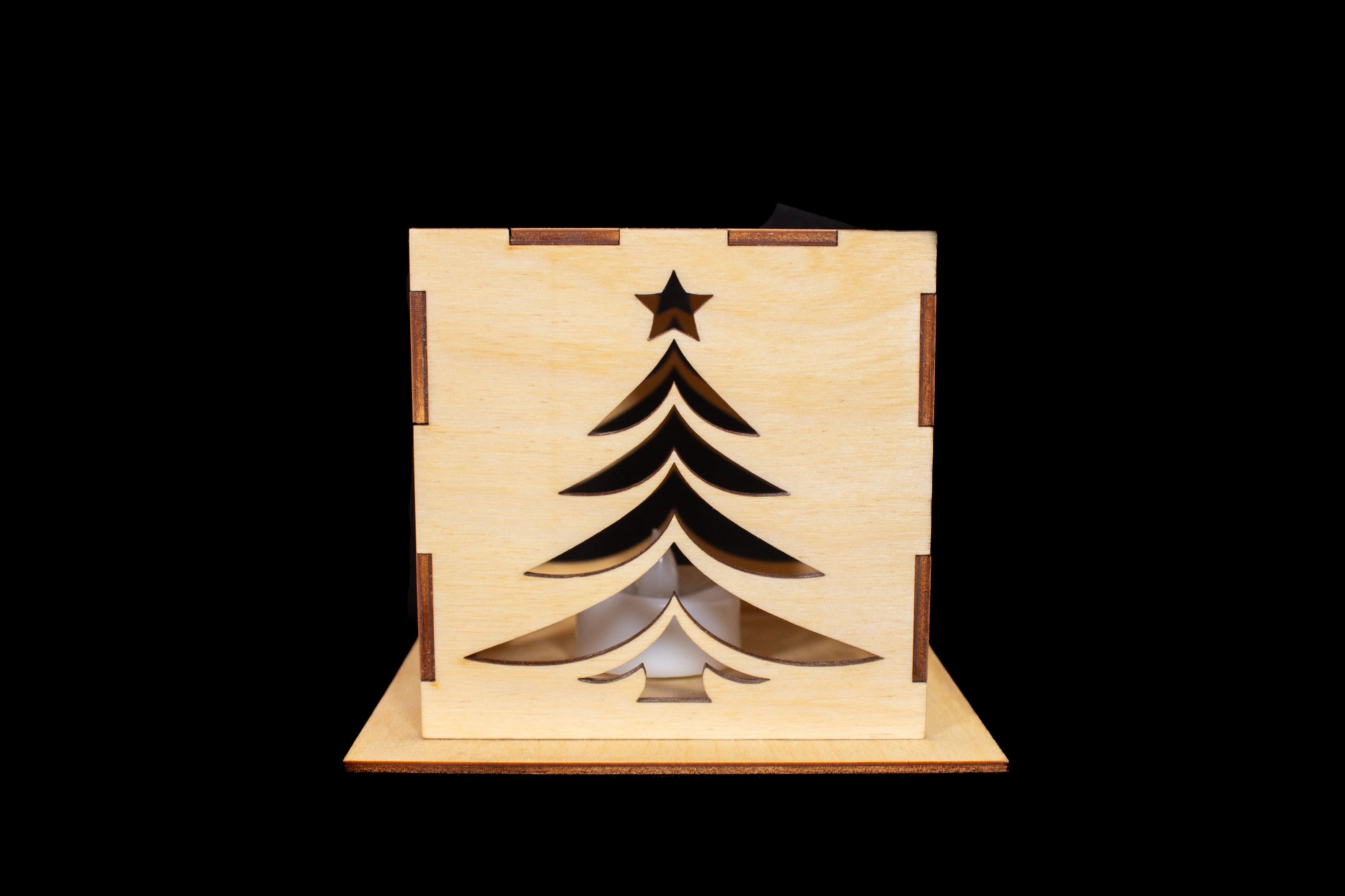 Wooden Lighted Trees (Various Styles)