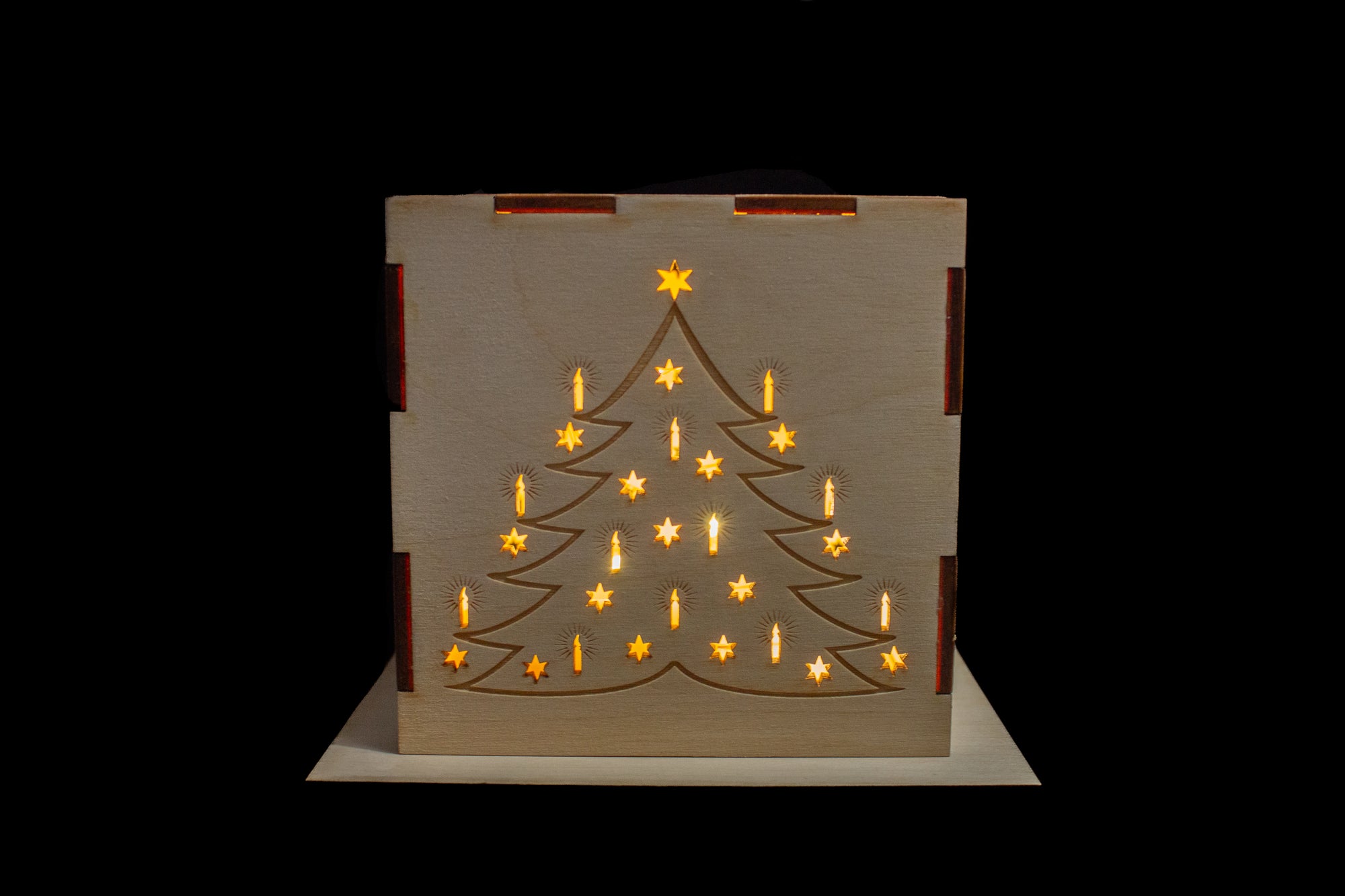 Wooden Lighted Trees (Various Styles)