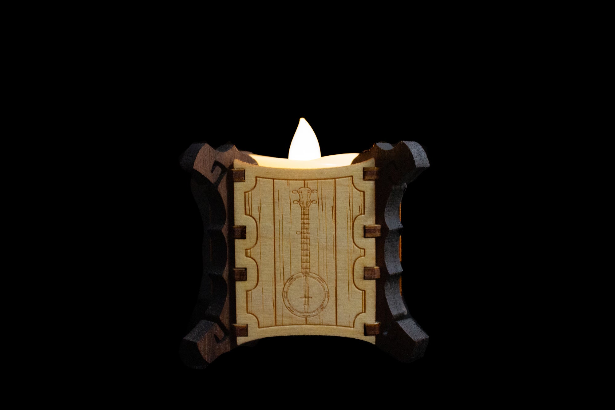 Wooden Candle Holders (Various Styles)