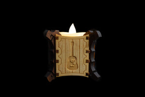 Wooden Candle Holders (Various Styles)