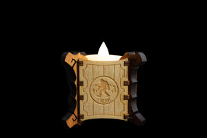 Wooden Candle Holders (Various Styles)