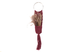 Macrame Wall Pockets (Various Colors/Styles)