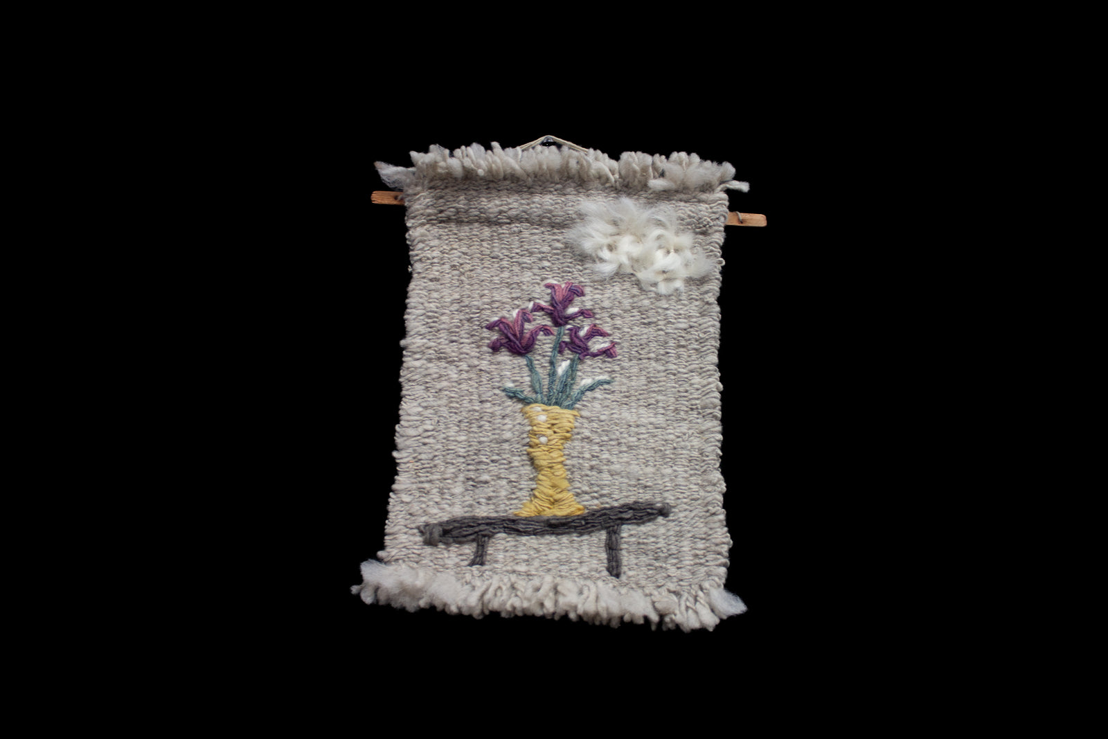 Woven Wool Wall Hanging (#13)