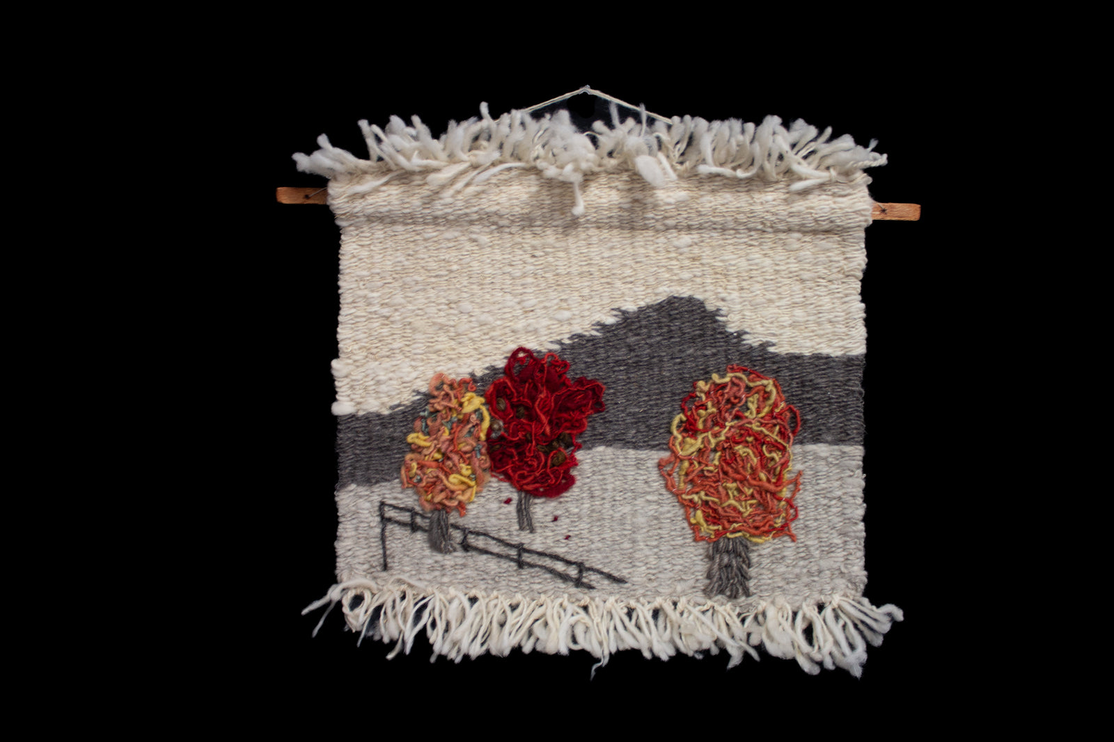 Woven Wool Wall Hanging (#9)