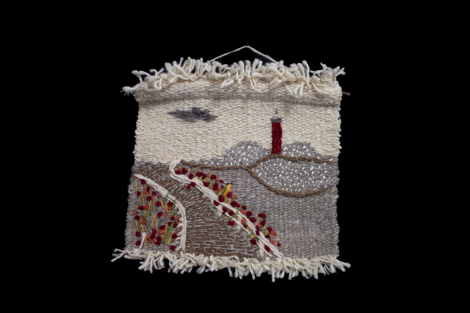 Woven Wool Wall Hanging (#25)