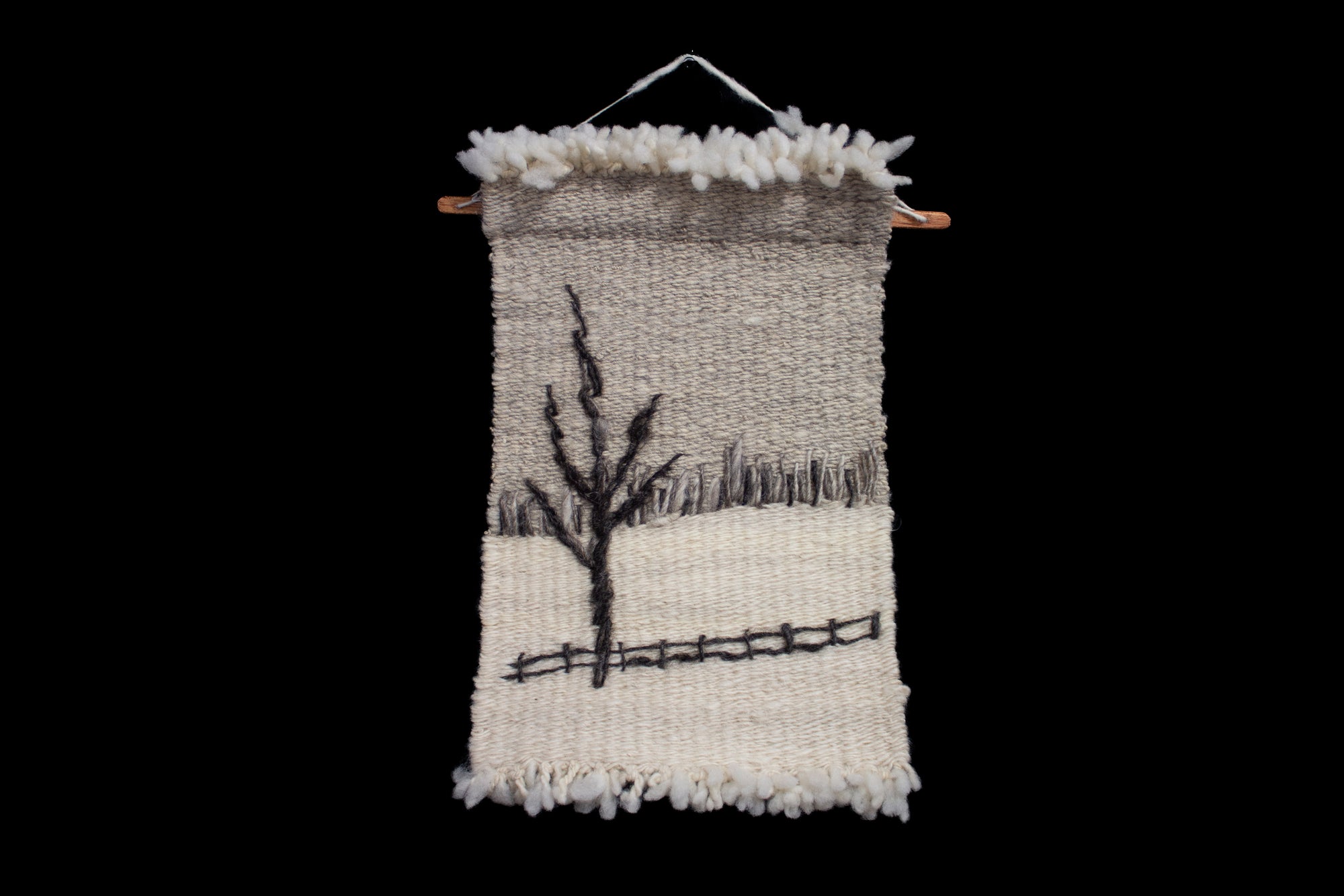 Woven Wool Wall Hanging (#3)