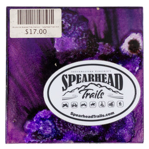 Alcohol Ink Branded Tiles (Various) - Spearhead Trails 6x6